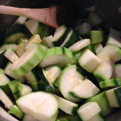 Potage aux courgettes